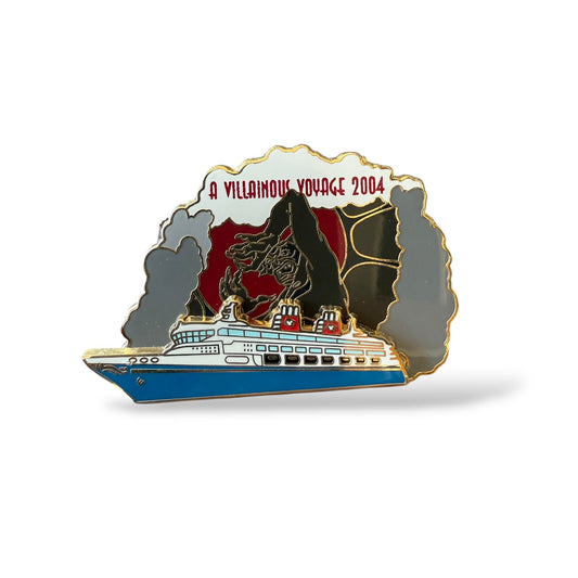 DCL A Villainous Voyage Cruise Chernabog with Ship Slider Pin