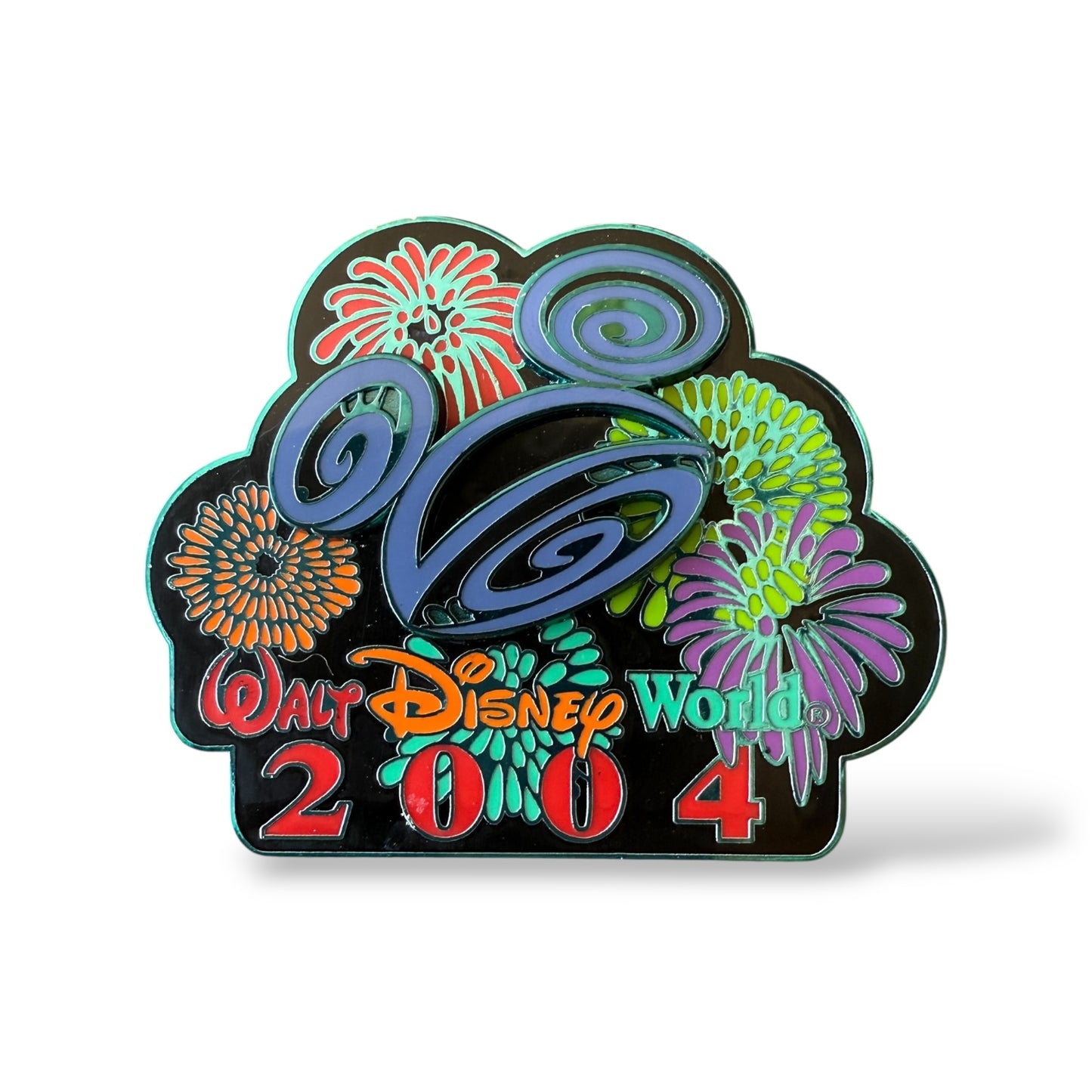 WDW Walt Disney World Logo Fireworks 2004 Pin