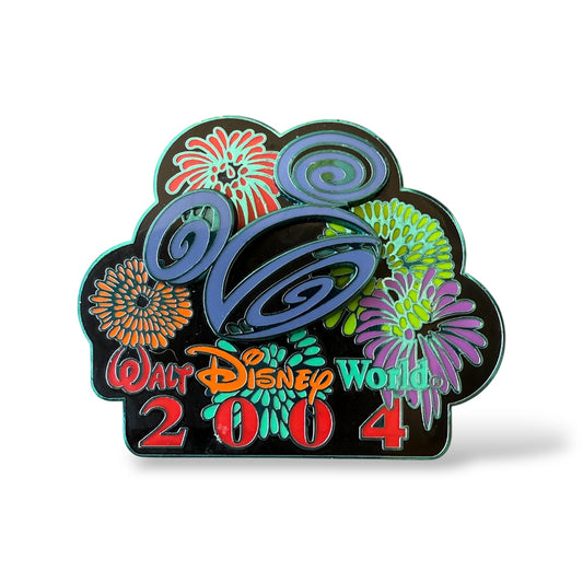 WDW Walt Disney World Logo Fireworks 2004 Pin