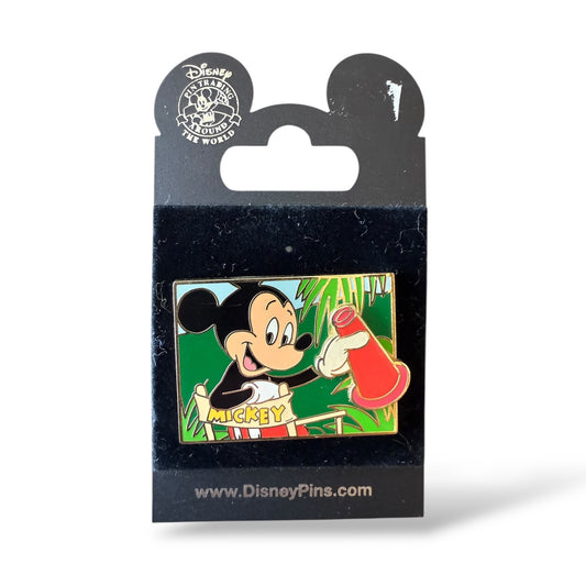*Damaged* DCA California History Hollywood Mickey 3D Slider Pin