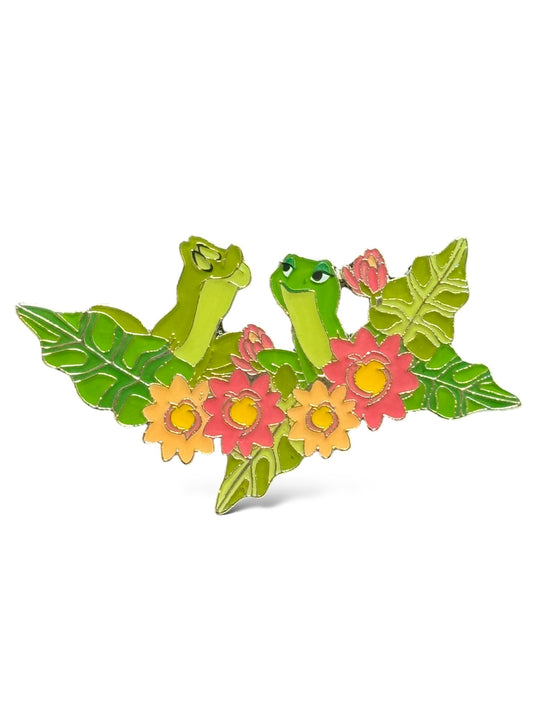 Loungefly Floral Sidekick Mystery Princess and the Frog Pin
