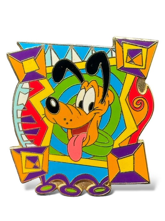 WDW Kooky Cutouts Pluto Pin