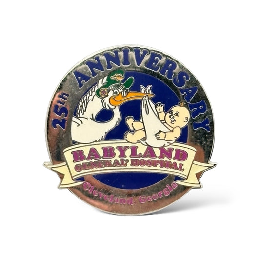 25th Anniversary Babyland General Hospital Pin