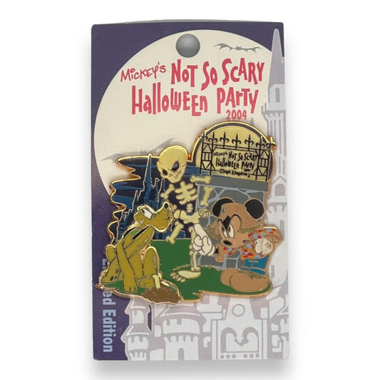 WDW Mickey's Not So Scary Halloween Party 2004 Mickey and Pluto Pin