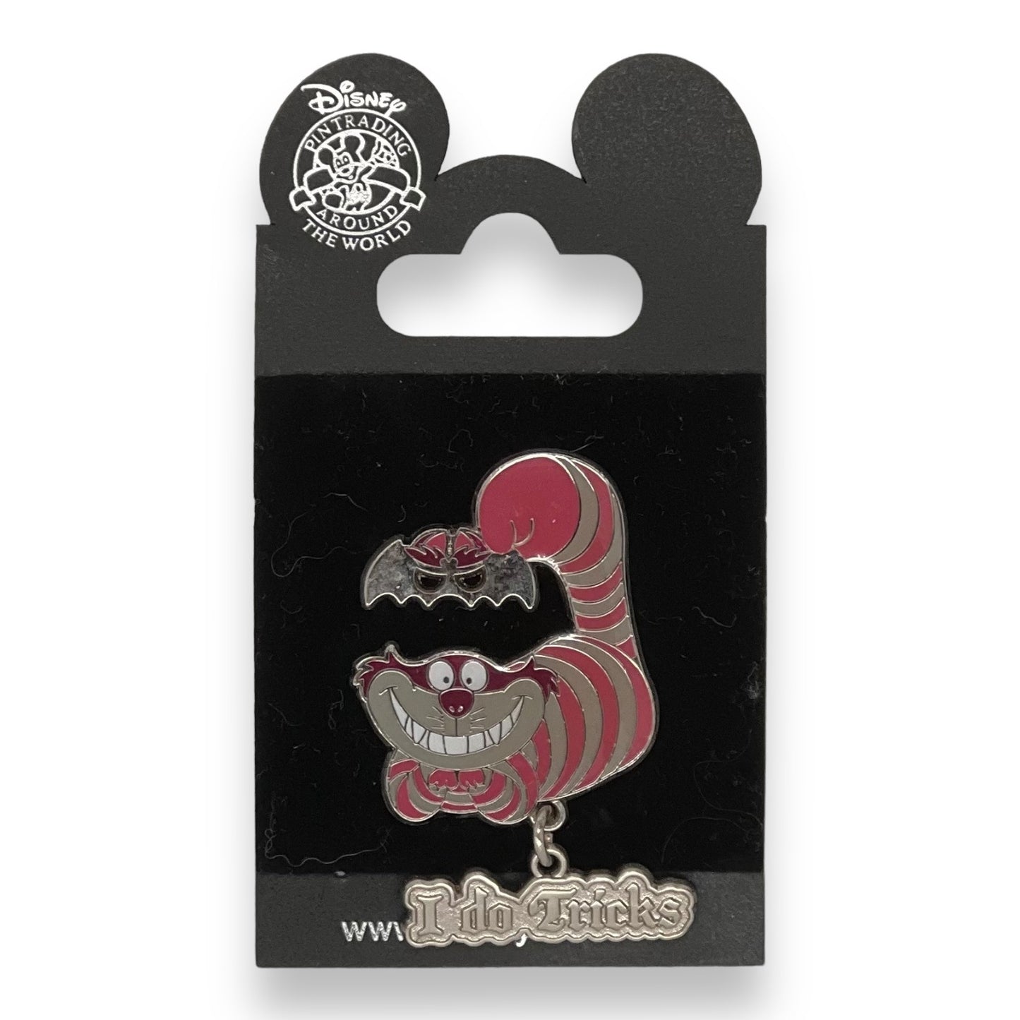 TDR Halloween 2011 Cheshire Cat Bat Dangle Pin