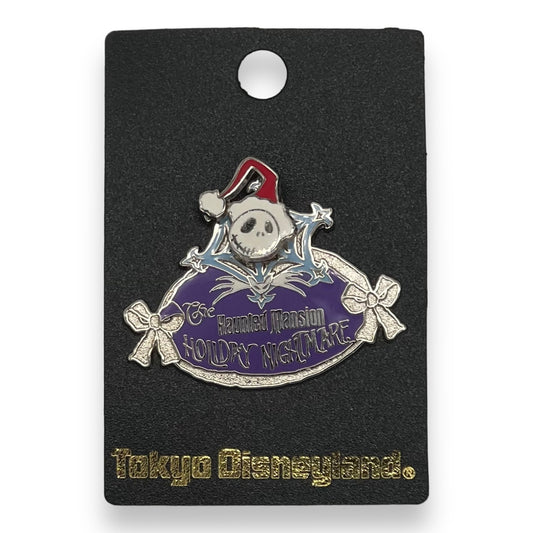 TDR Haunted Mansion Holiday Nightmare Jack Skellington Pin