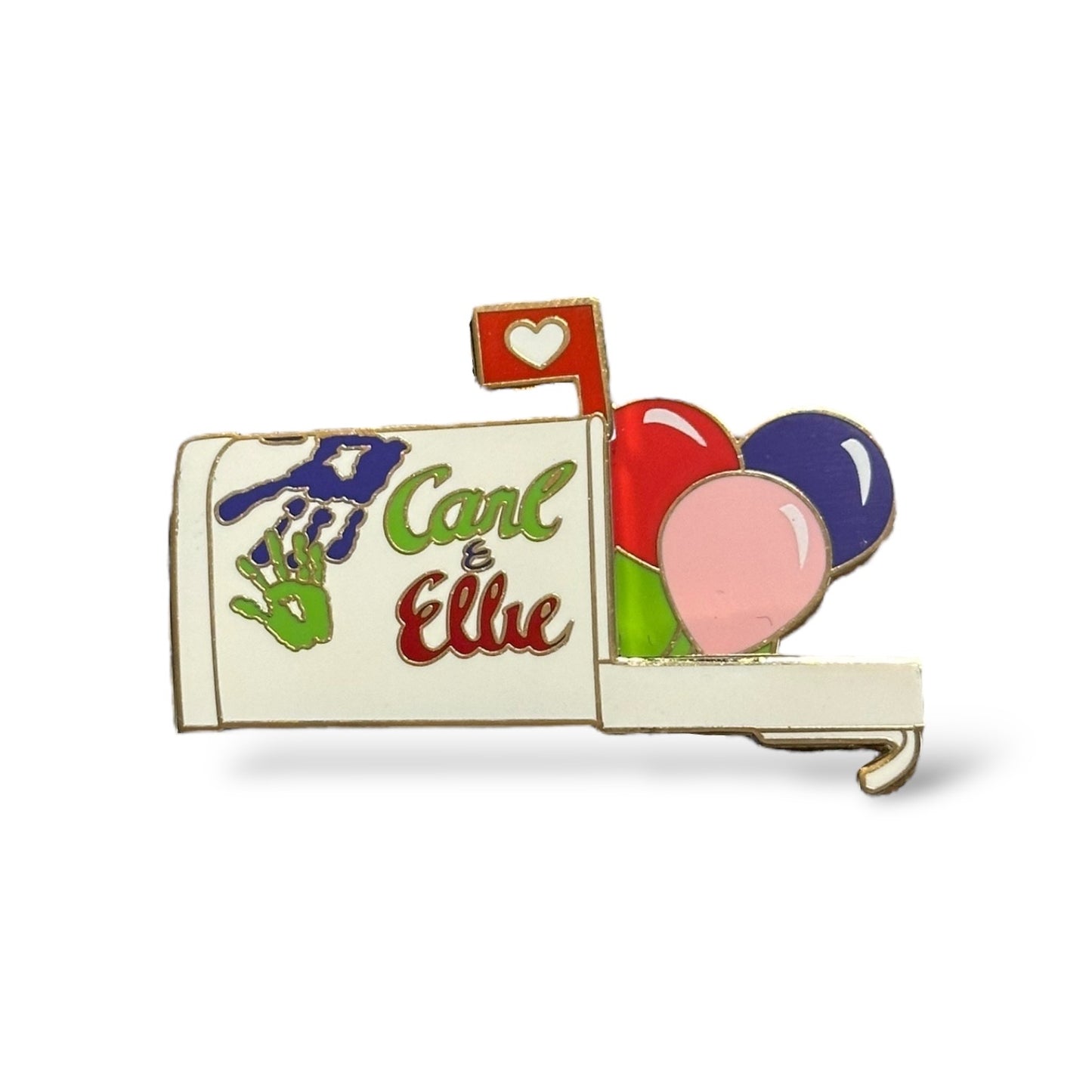 DSSH Valentines Day Mail Box Carl and Ellie Pin