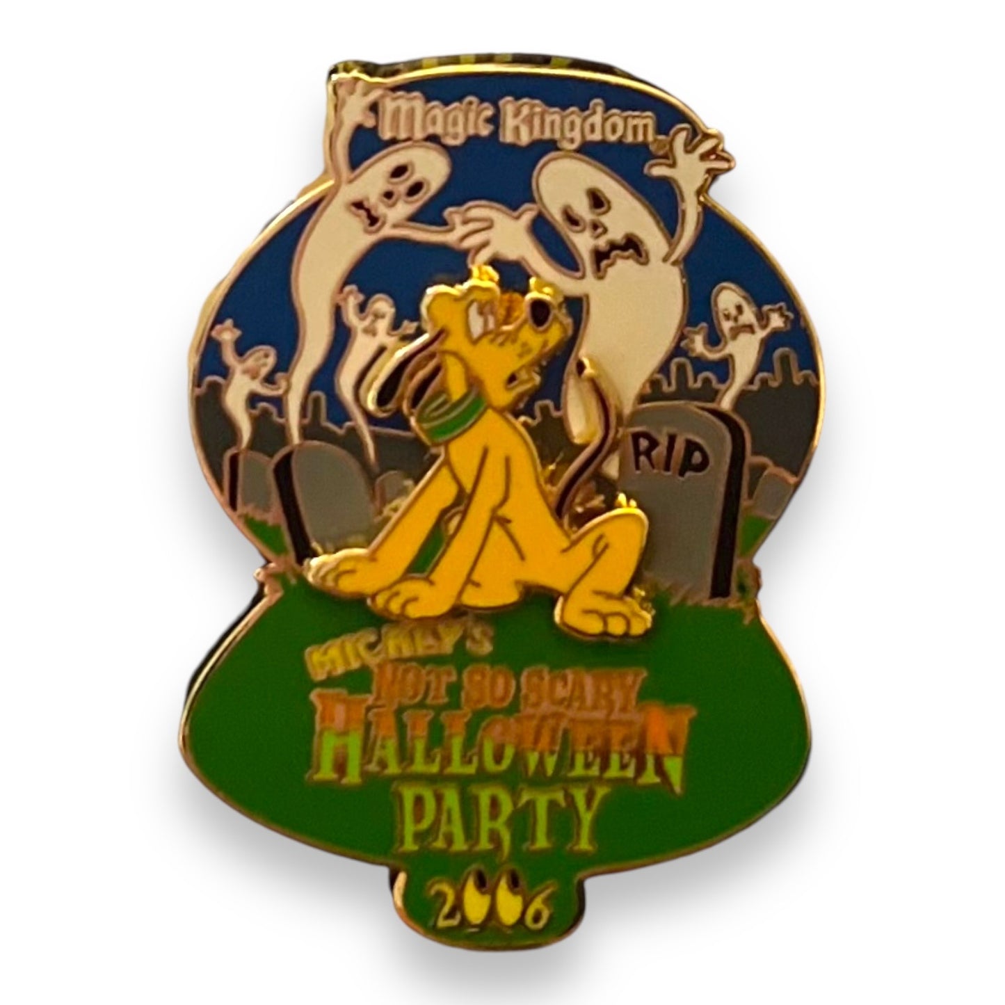 WDW Mickey's Not So Scary Halloween Party 2006 Pluto and Ghosts Pin