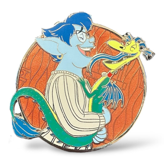 Laurel Lightfoot and Blazey Profile Fantasy Pin