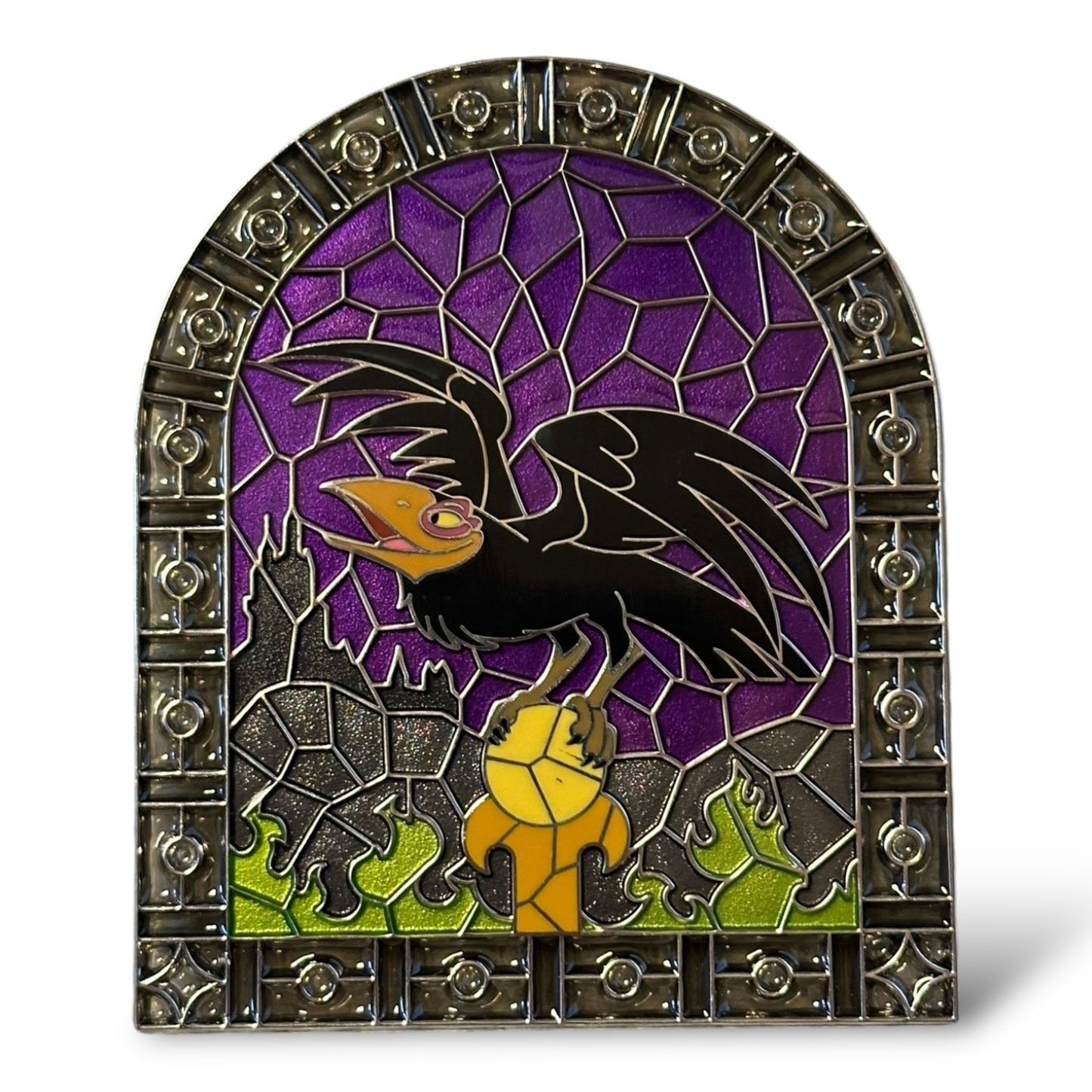 WDI Stain Glass Birds Diablo Pin