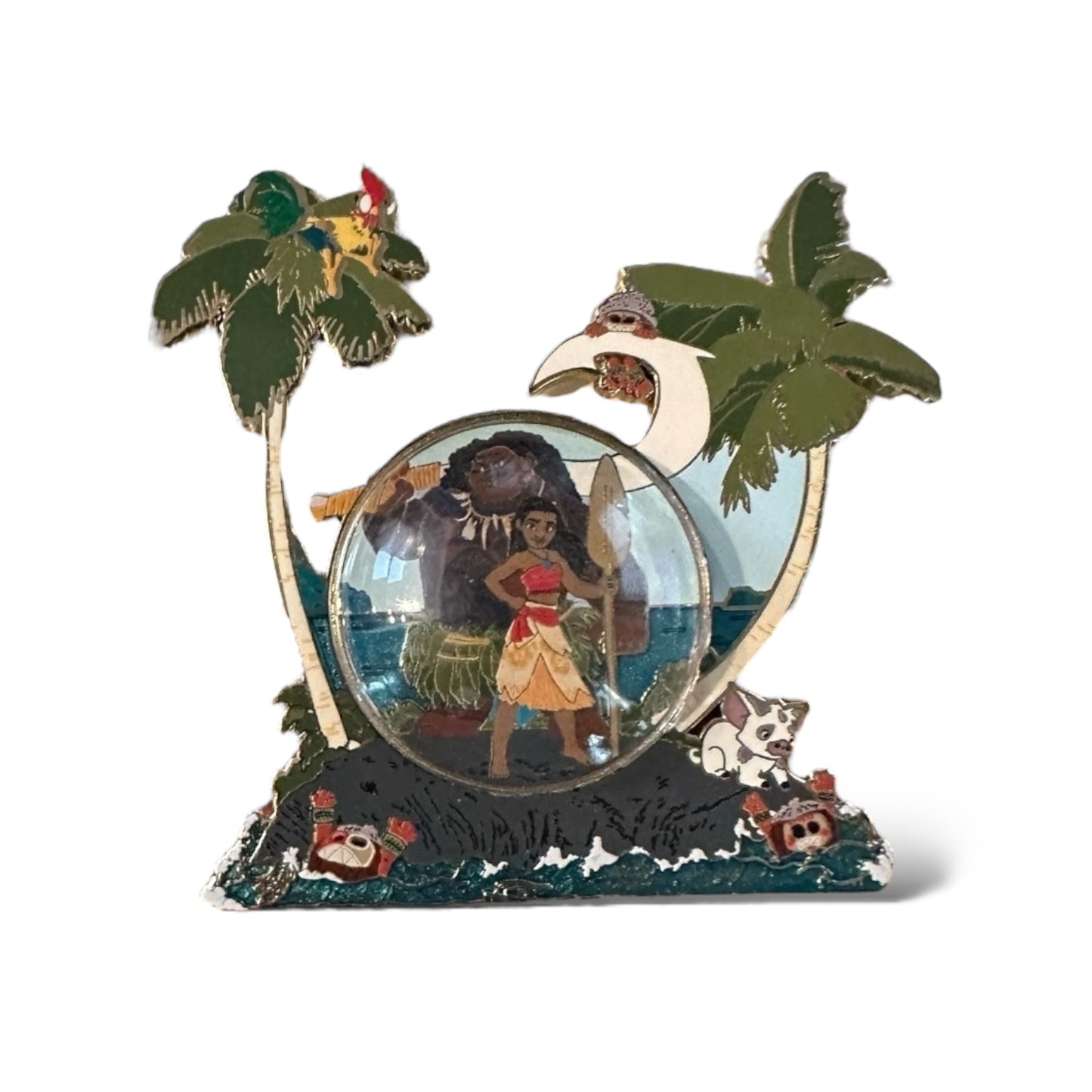 DEC Snow Globe Moana Pin