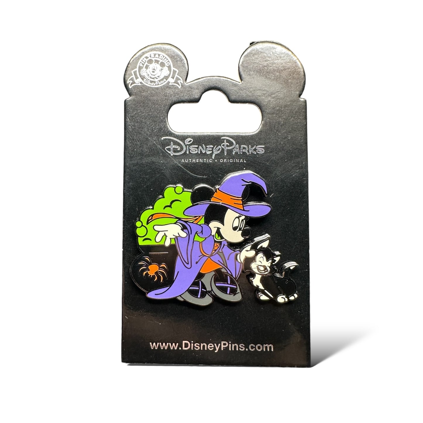 Disney Store Minnie Mouse and Figaro Halloween 2019 Pin