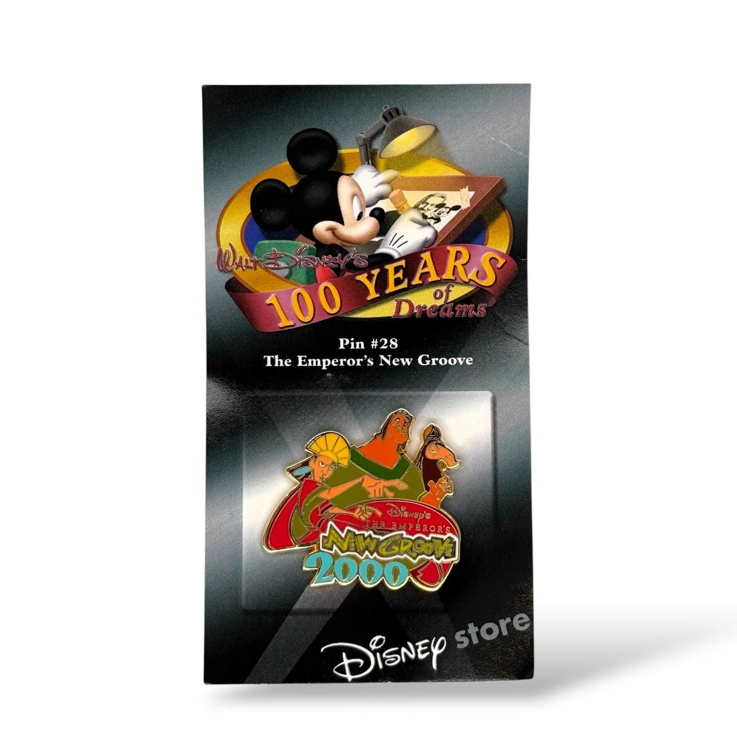 Disney Store 100 Years of Dreams The Emperor's New Groove Pin