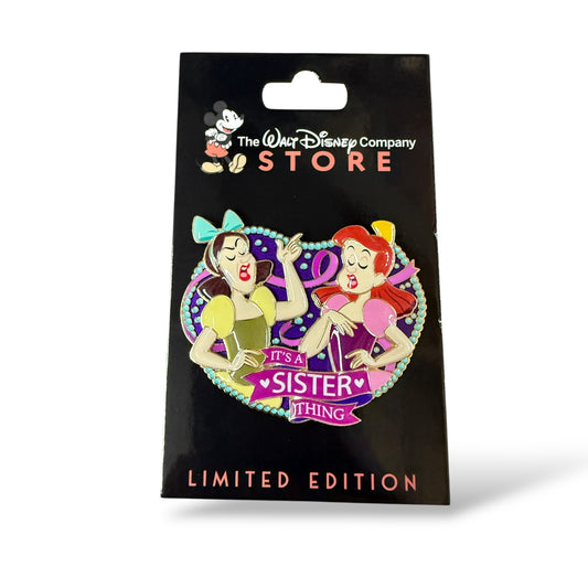 DEC Siblings Series Anastasia and Drizella It's a Sister Thing Pin