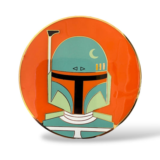 Acme Hotart Golden Magic Boba Fett Pin