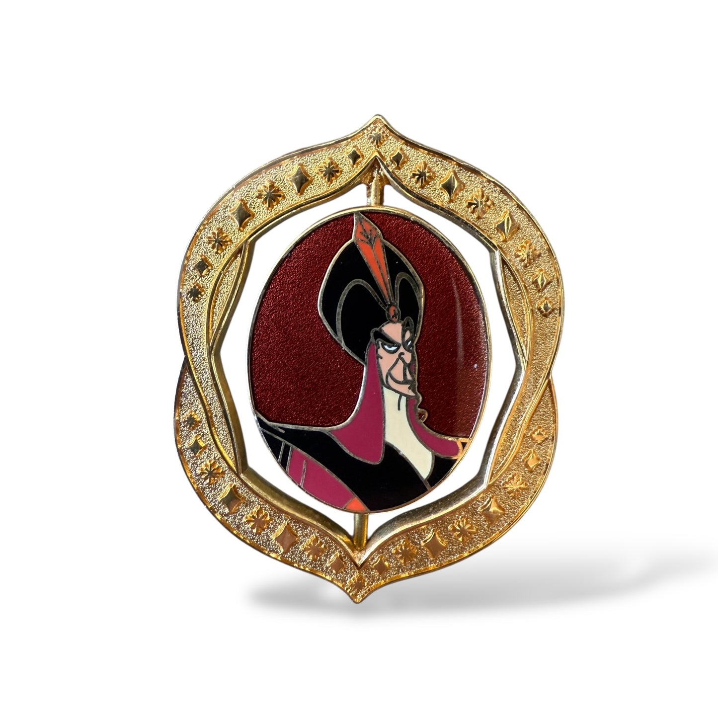 UKDS Villains Spinner Jafar and Snake Pin