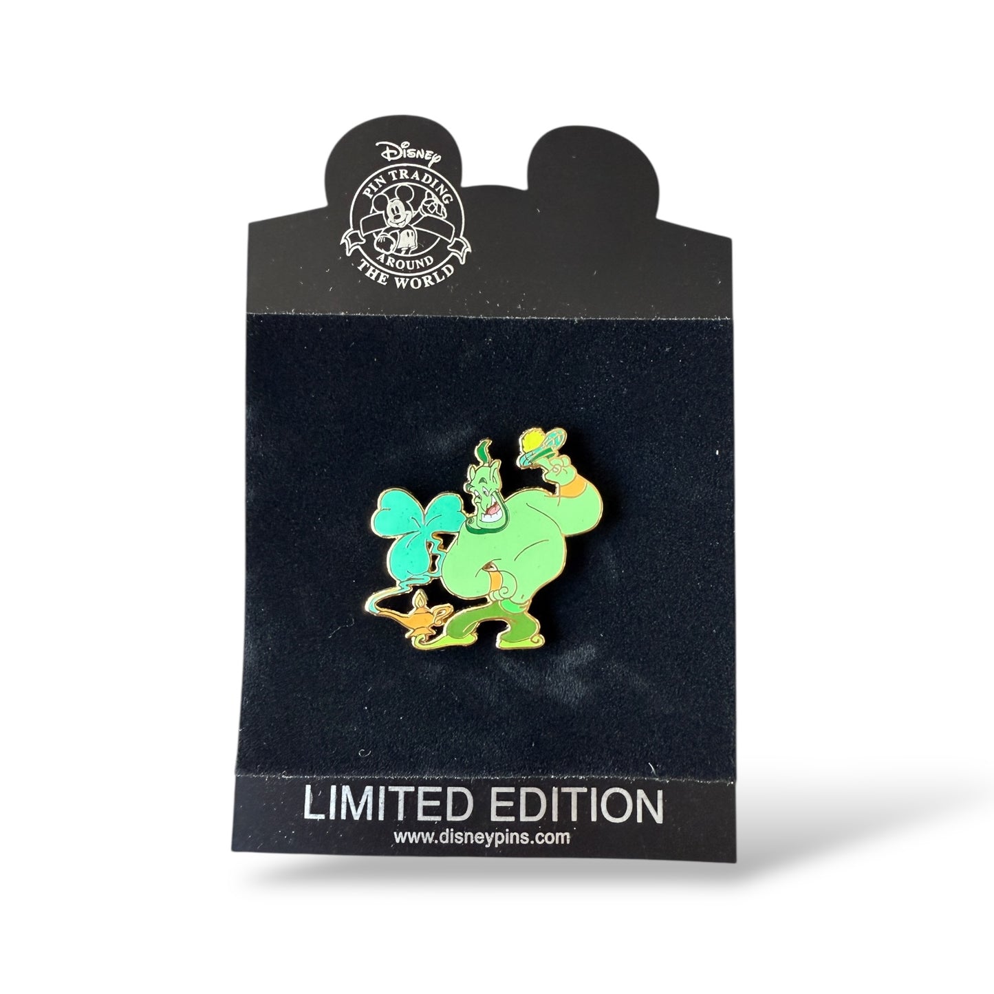 Disney Shopping Green St. Patrick's Day Genie Lamp Pin