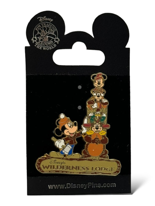 WDW Wilderness Lodge Character Totem Pole Pin