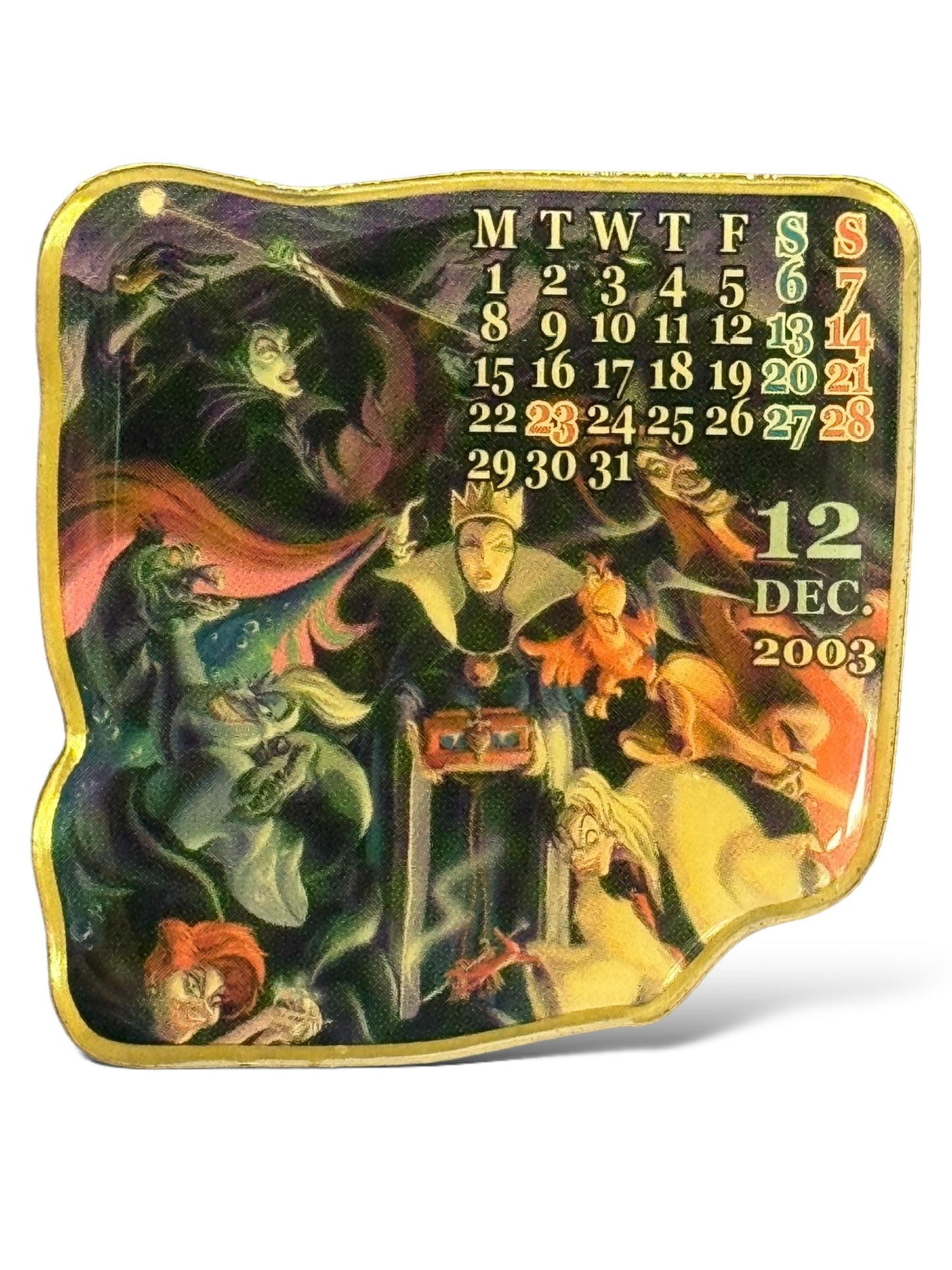 JDS Calendar 2003 Frame December Villains Pin