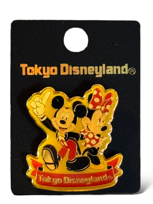 TDR Mickey and Minnie Tokyo Disneyland Pin