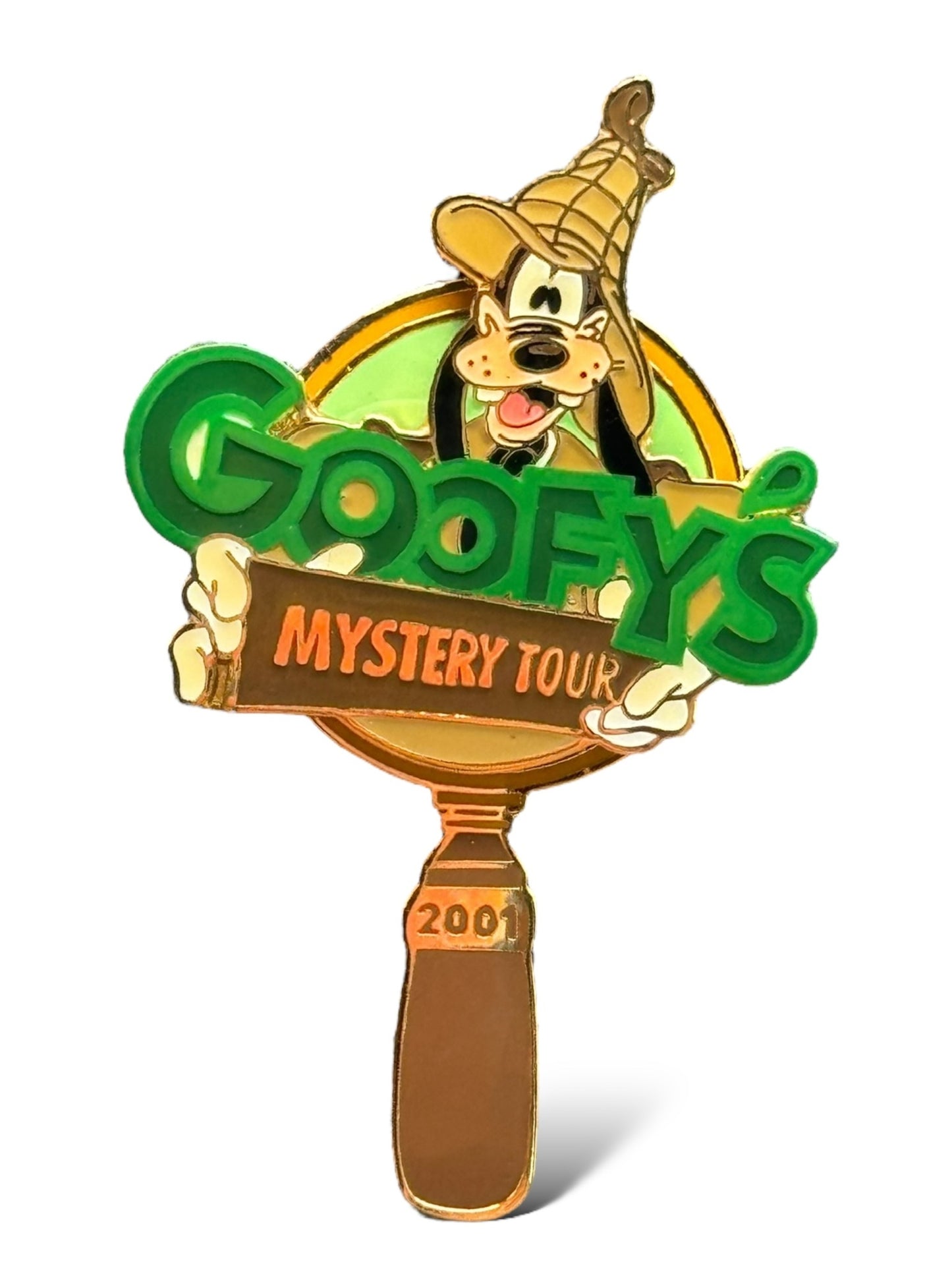 DEC Mystery Tour 2001 Goofy Detective Pin