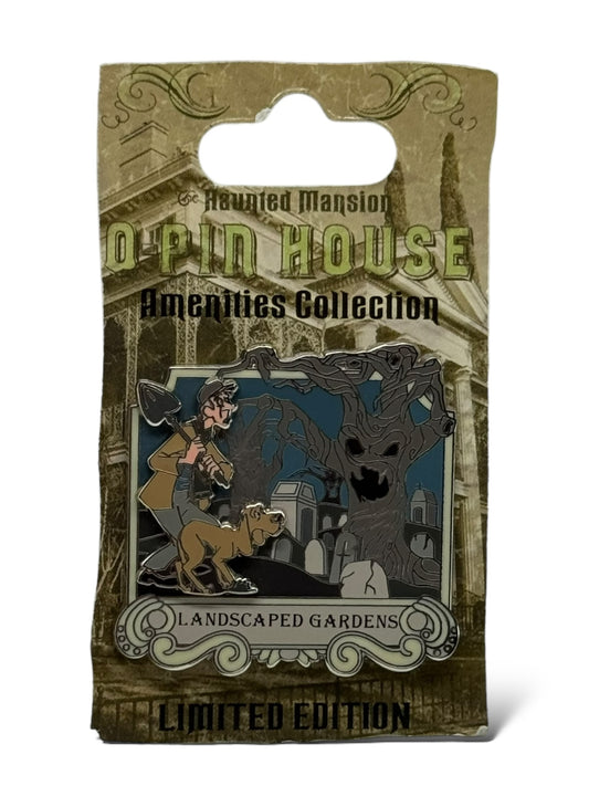 DLR Haunted Mansion O'Pin House Amenities Landscaped Gardens Pin