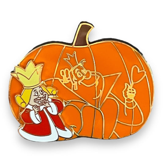 DSSH Villain Pumpkins Queen of Hearts Pin