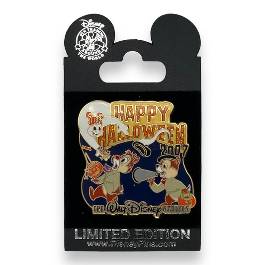 DEC Happy Halloween 2007 Chip and Dale Pin