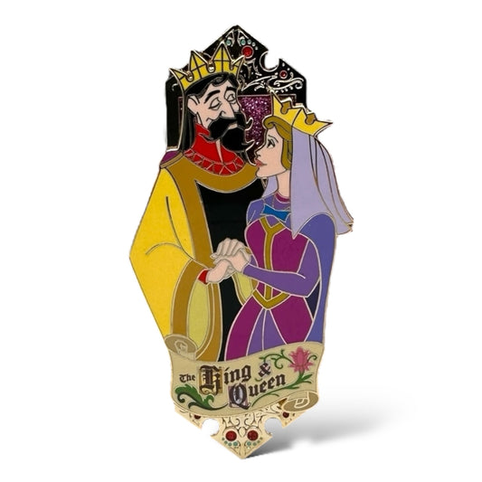 WDI 65th Anniversary Sleeping Beauty King Stefan Pin and Queen Leah Pin