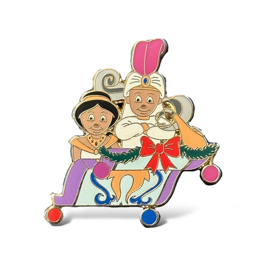 DLR Small World Holiday Mystery Aladdin and Jasmine Pin