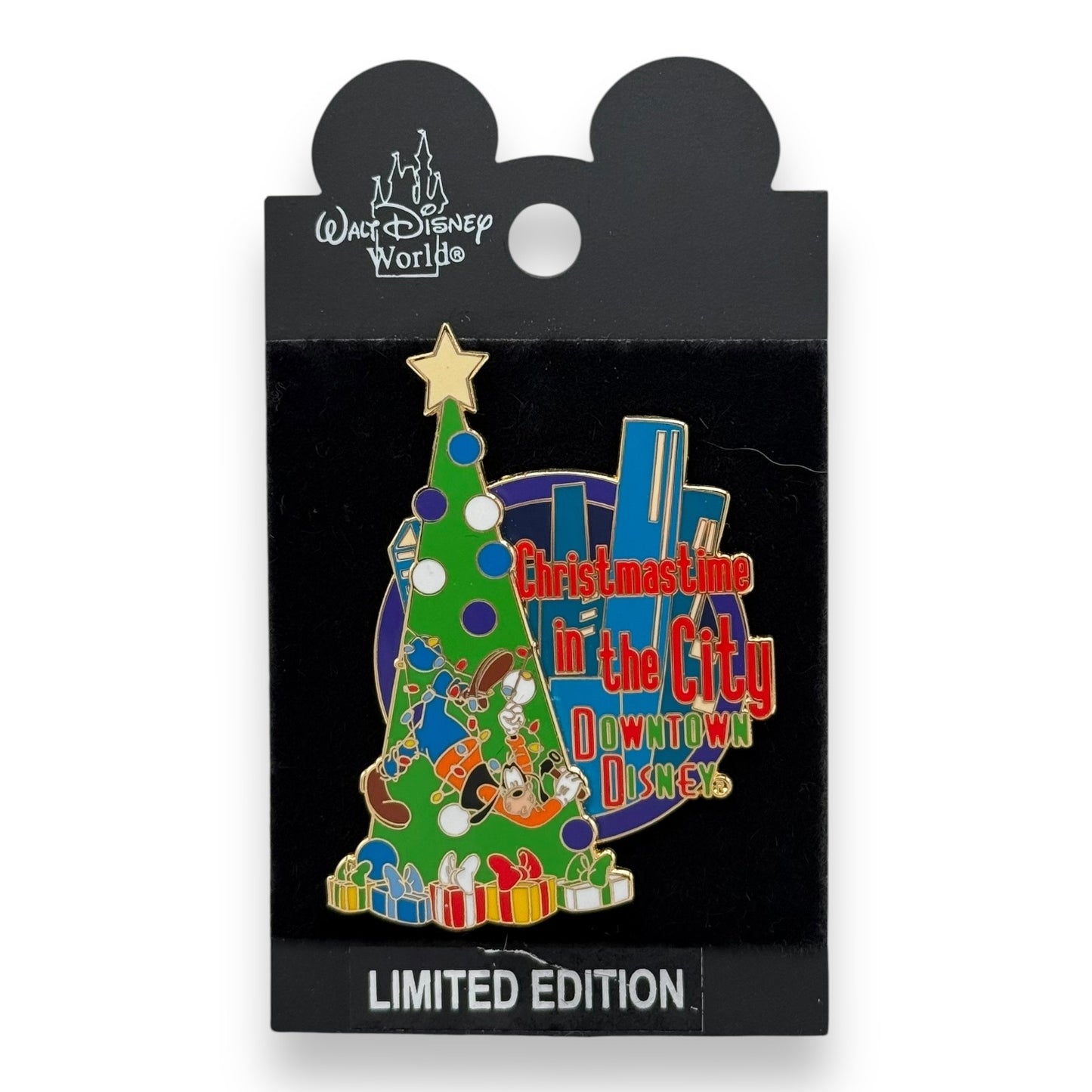 WDW Christmastime In The City Goofy Pin