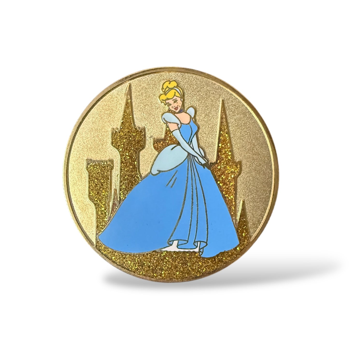 Disney Shopping Gold Coin Cinderella Pin