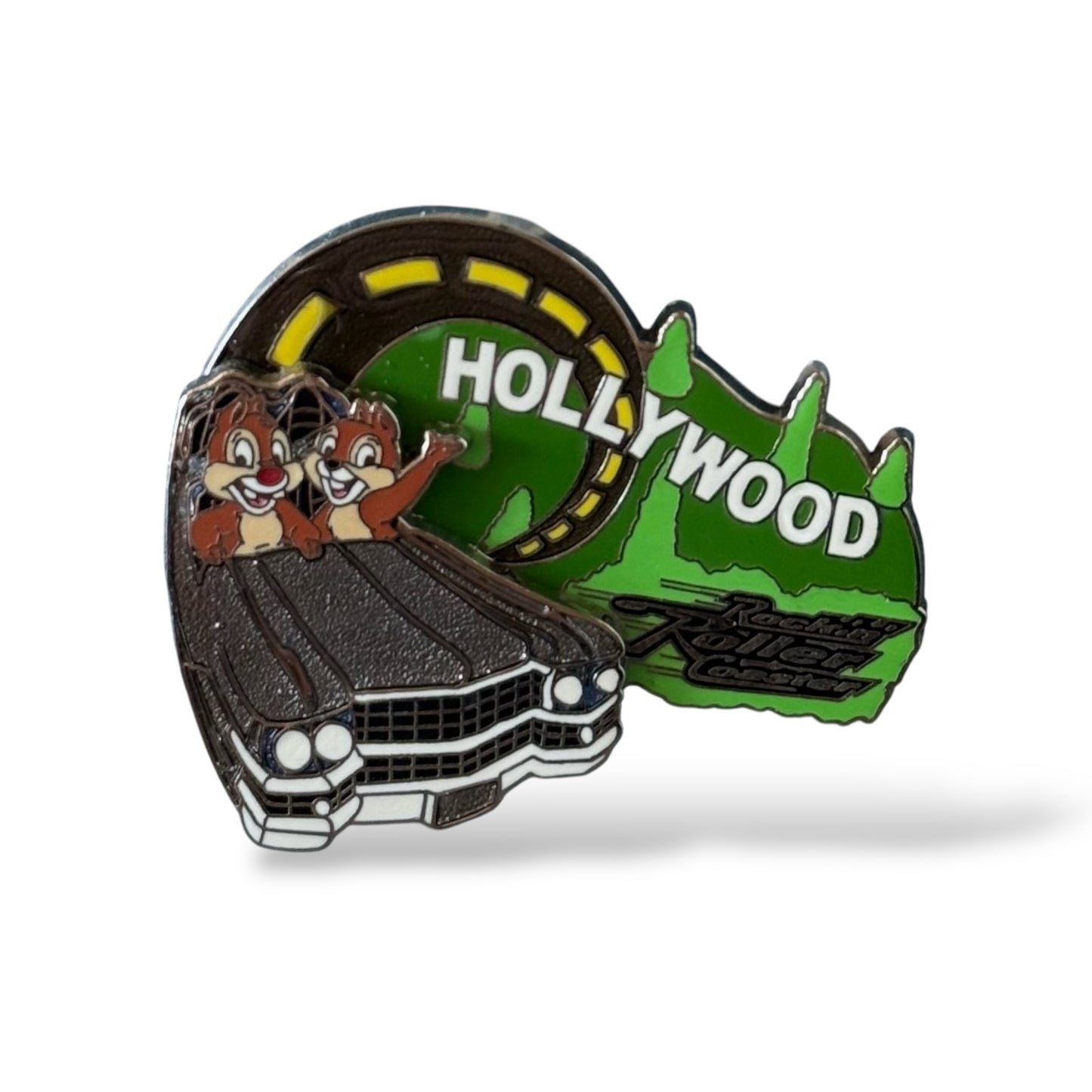 WDW Gasp, Grasp & Go! Rock 'n' Roller Coaster Chip n' Dale Pin
