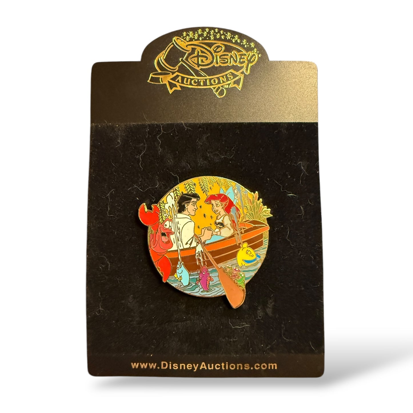 Disney Auctions Little Mermaid Kiss the Girl Pin