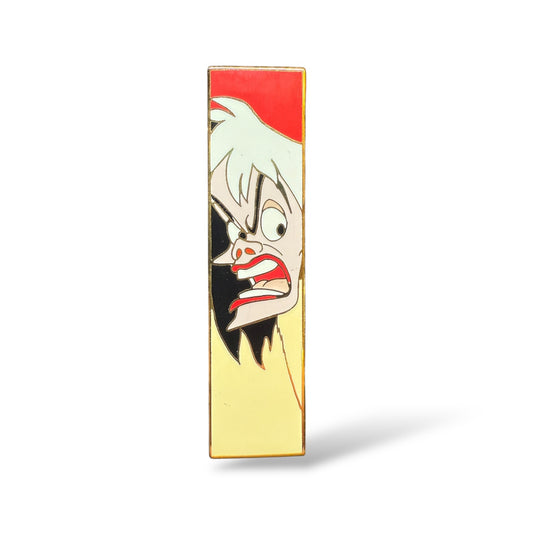 Disney Auctions Villains Slim Line Cruella Pin