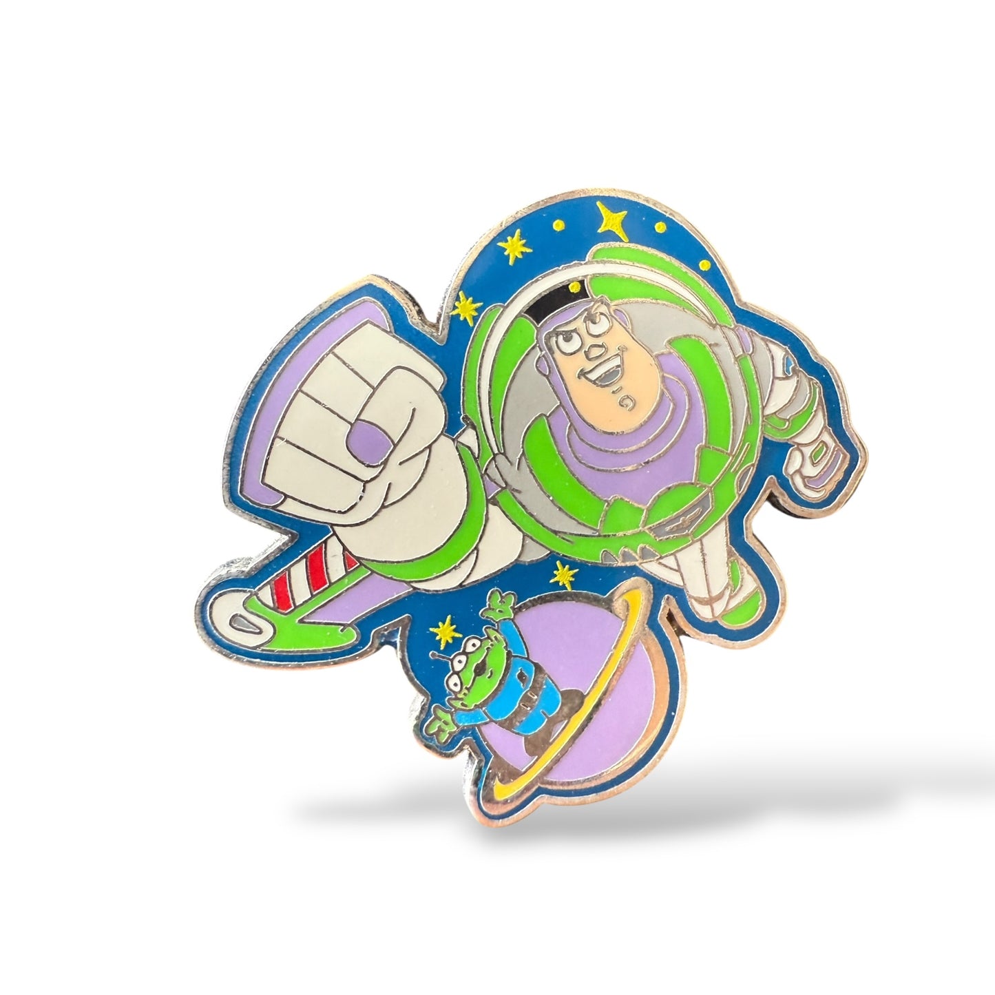 Disney Parks Galaxy Defender Buzz Lightyear Starter Buzz and Alien Pin