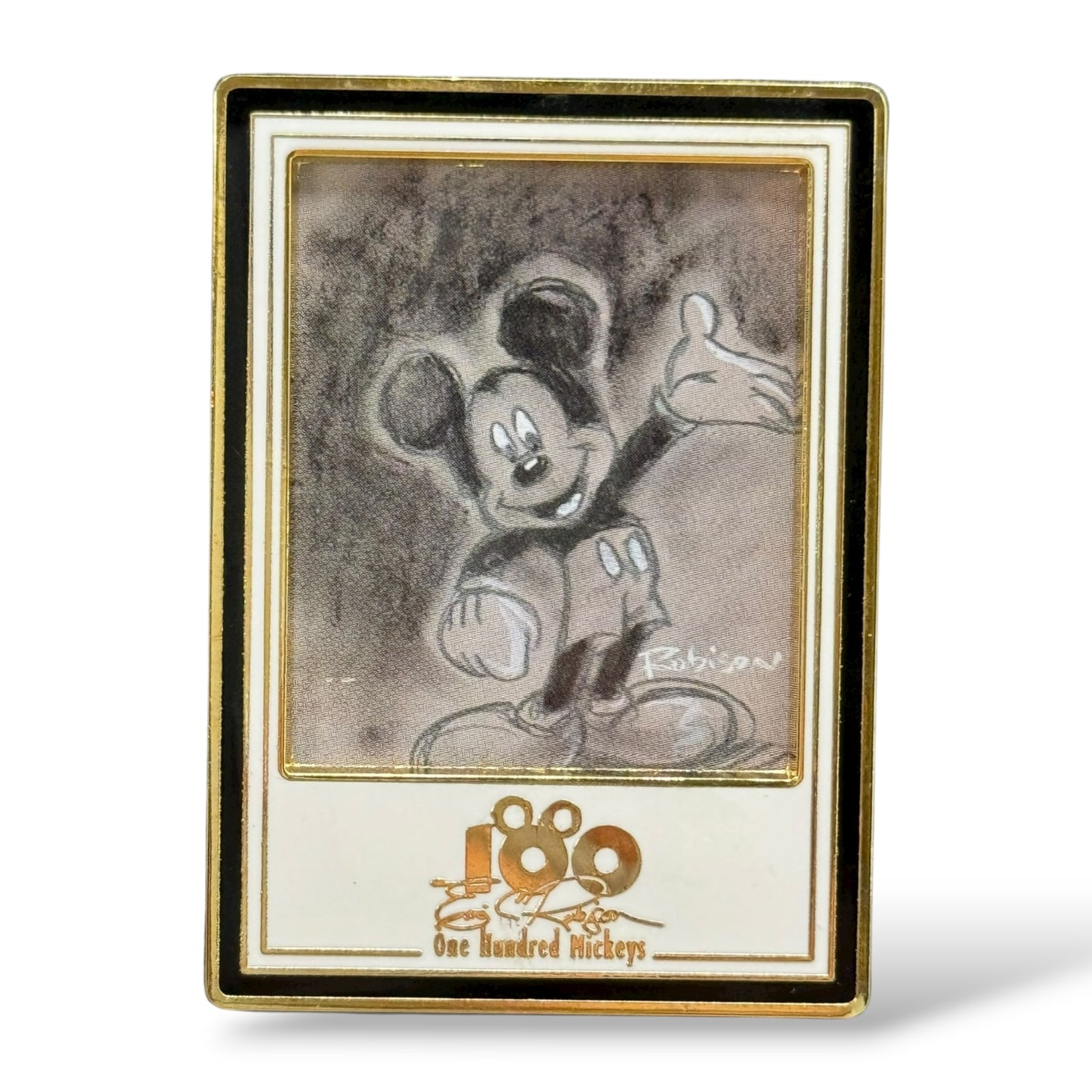 DLR One Hundred Mickeys Here It Is Sketch Pin