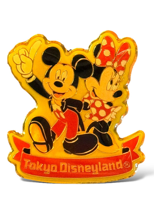 TDR Mickey and Minnie Tokyo Disneyland Pin