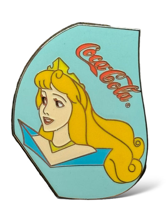 DLRP Coca-Cola Princess Bottle Puzzle Aurora Pin