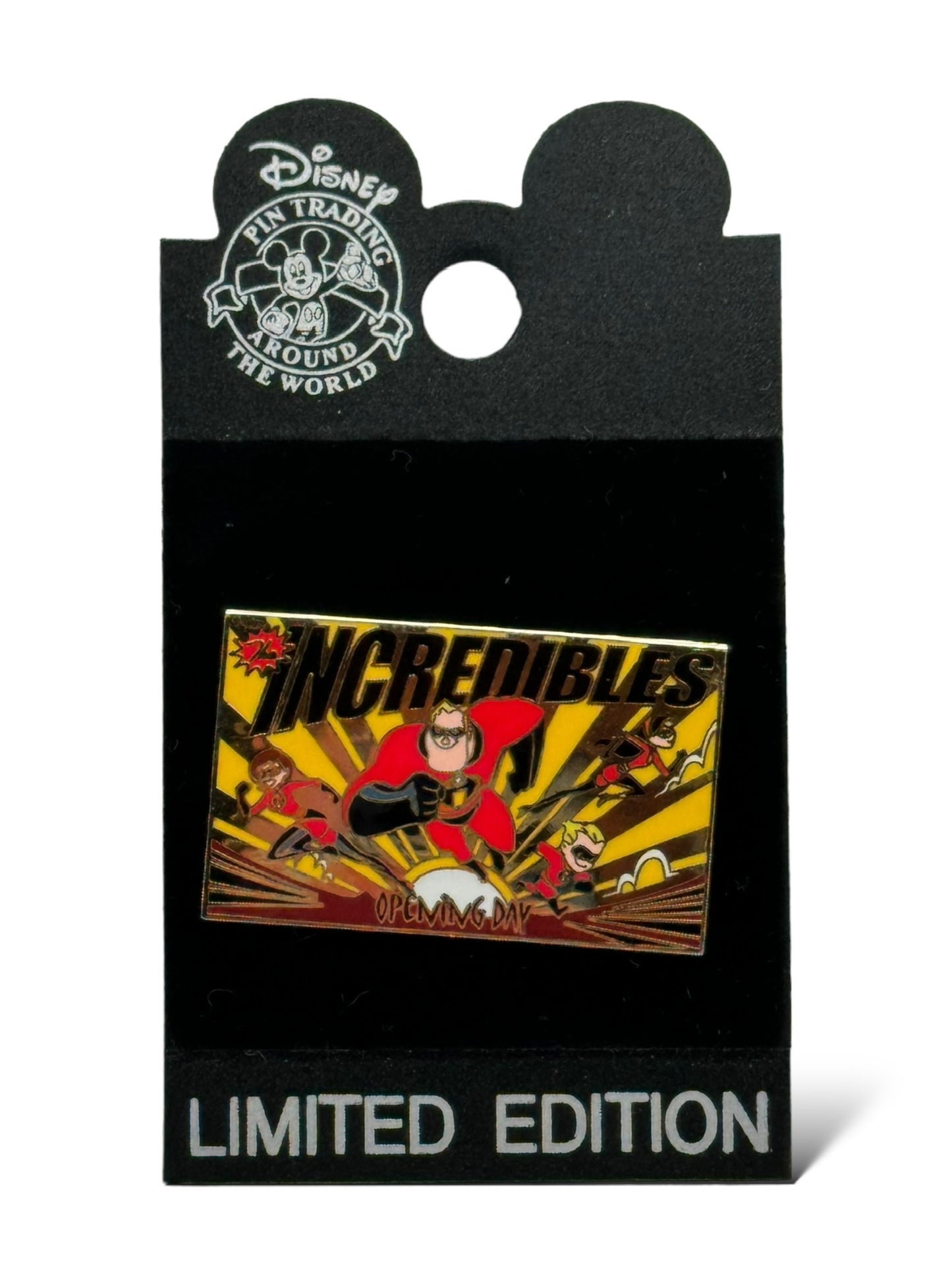 DEC Cast Exclusive The Incredibles Opening Day Pin