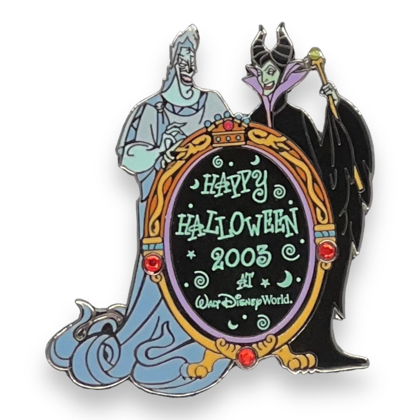 WDW Happy Halloween 2003 Maleficent and Hades Pin