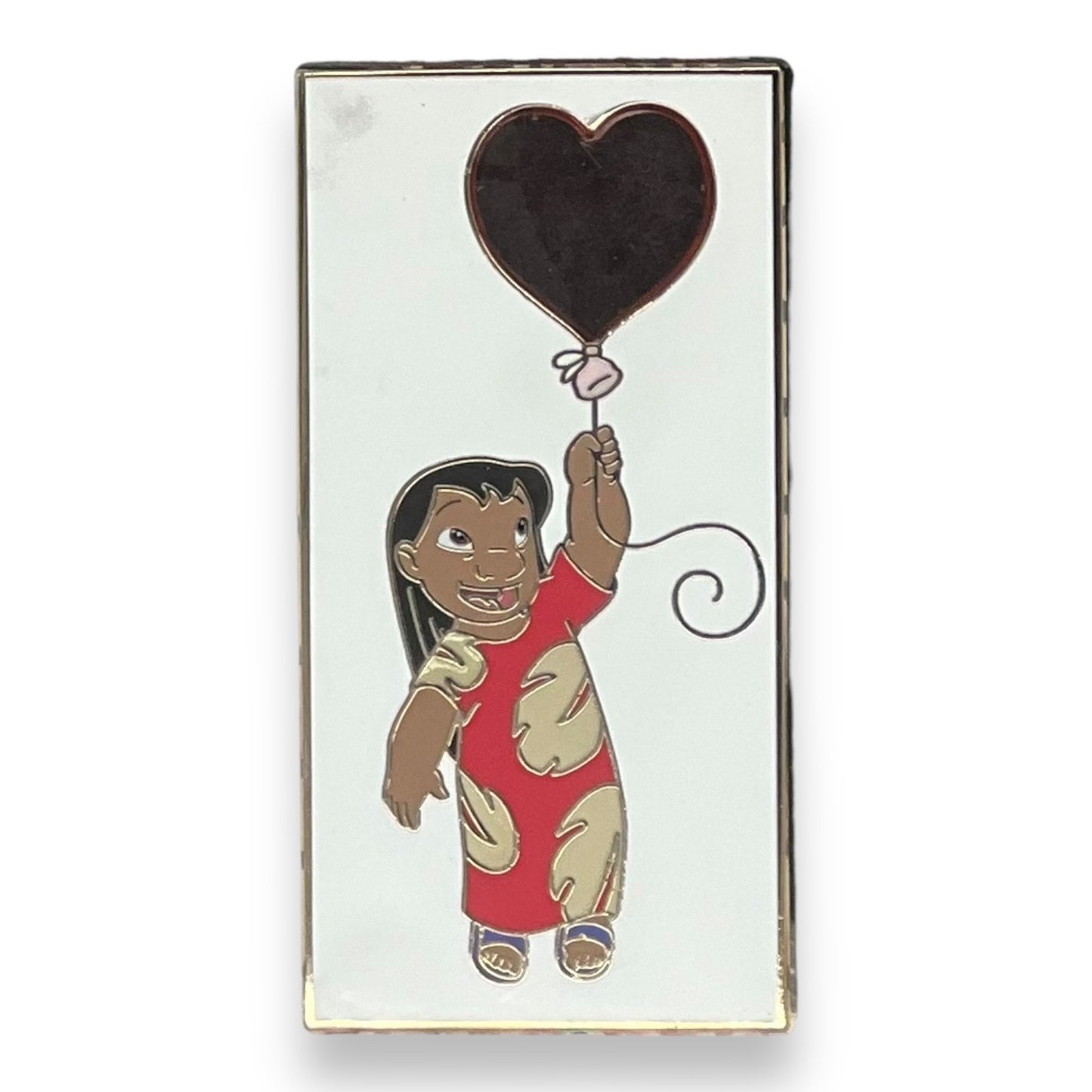 DSSH Stain Glass Heart Balloon Lilo Pin