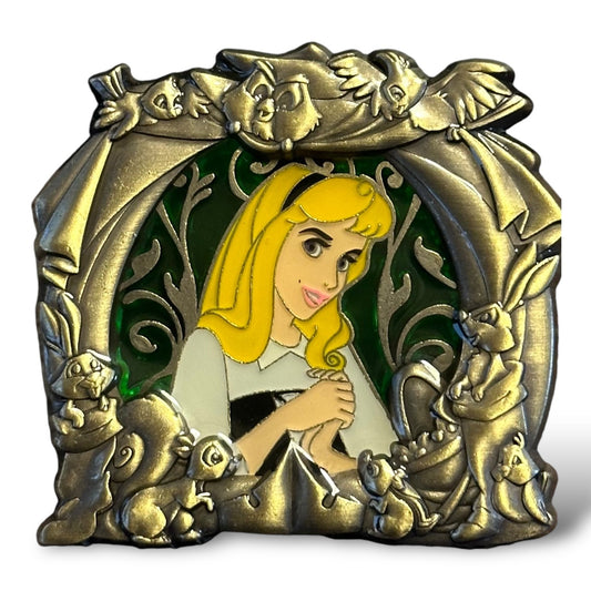 WDI Stained Glass Princess Briar Rose Pin