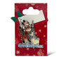 WDW Mickey and Reindeer with Cinderella Castle Pin