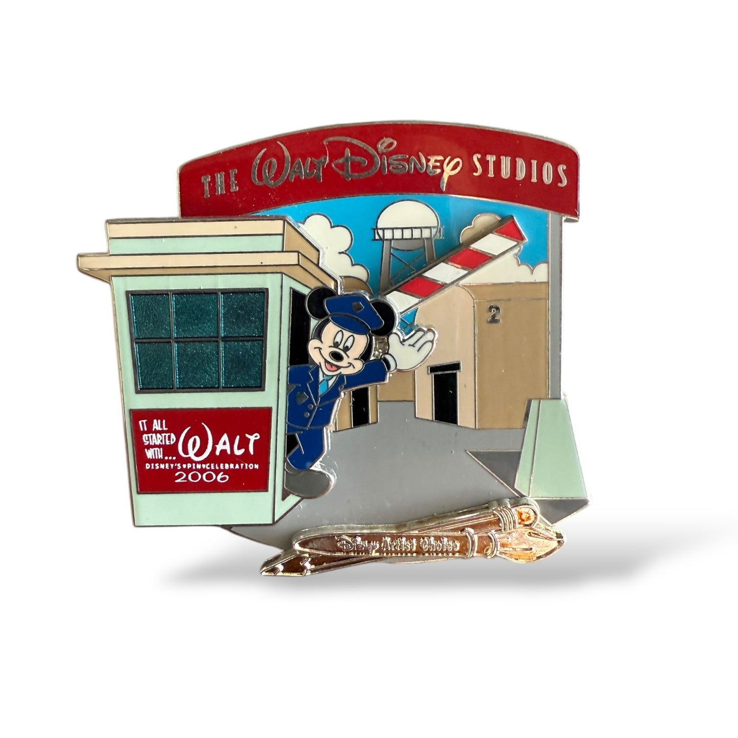 WDW It All Started With Walt Film and Television Walt Disney Studios Mickey Gate Pin