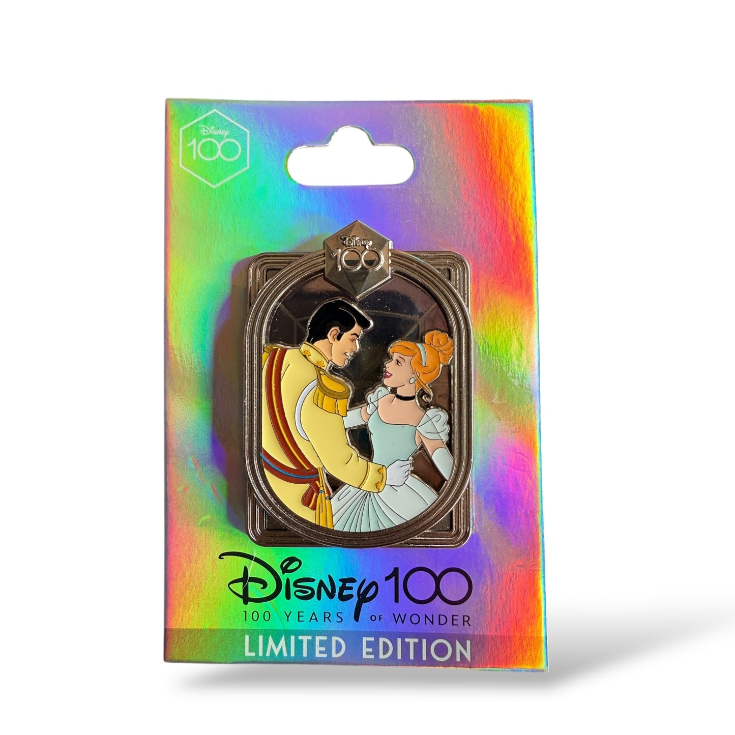 DEC Disney 100 Cinderella and Prince Charming Pin