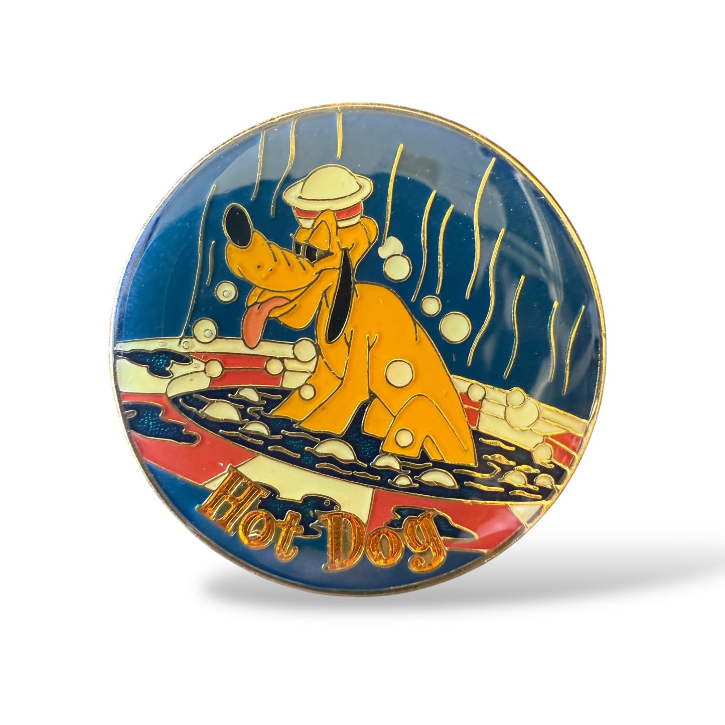 DCL Pluto Hot Dog Pin