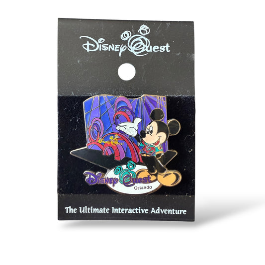 WDW Disney Quest Orlando Mickey Pin