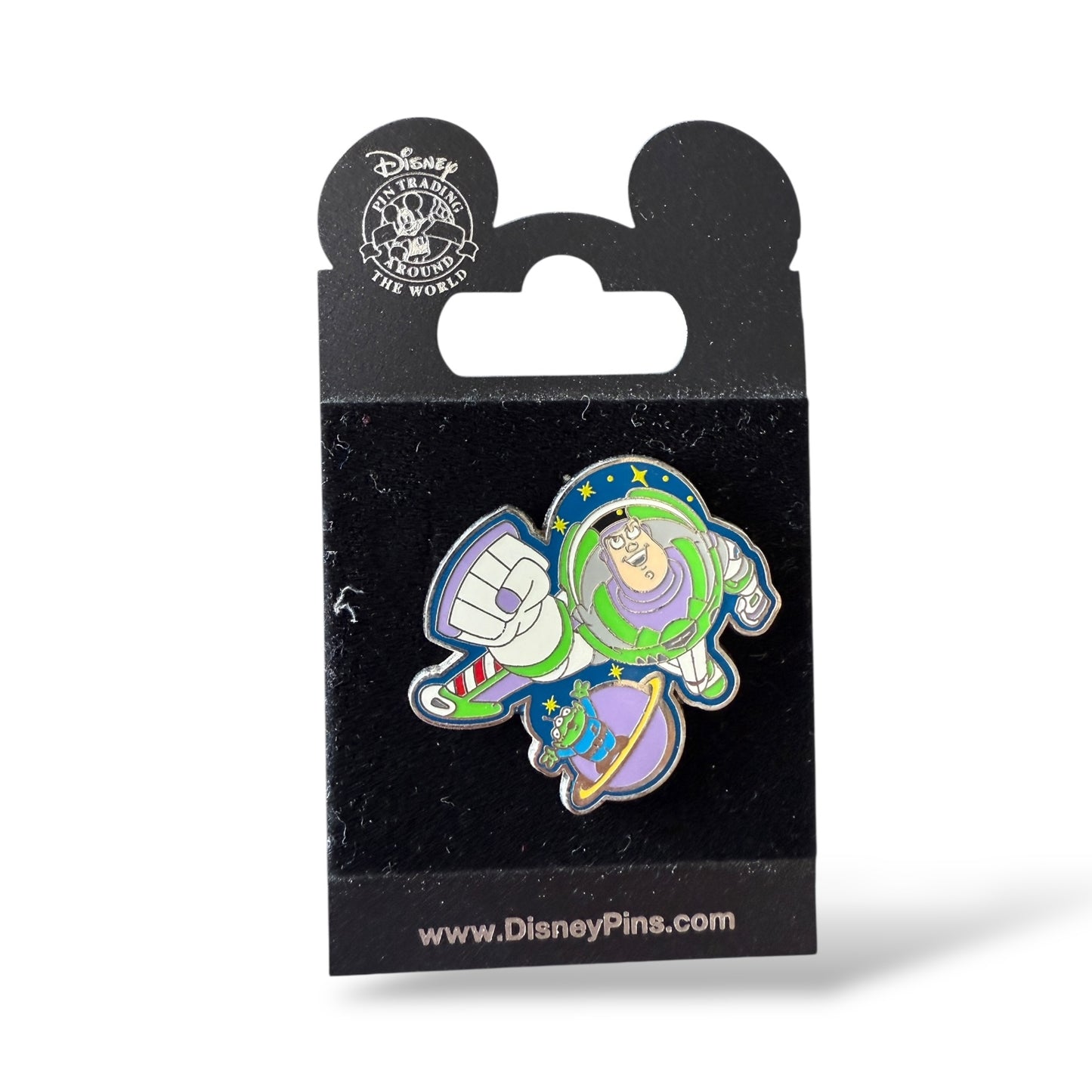 Disney Parks Galaxy Defender Buzz Lightyear Starter Buzz and Alien Pin