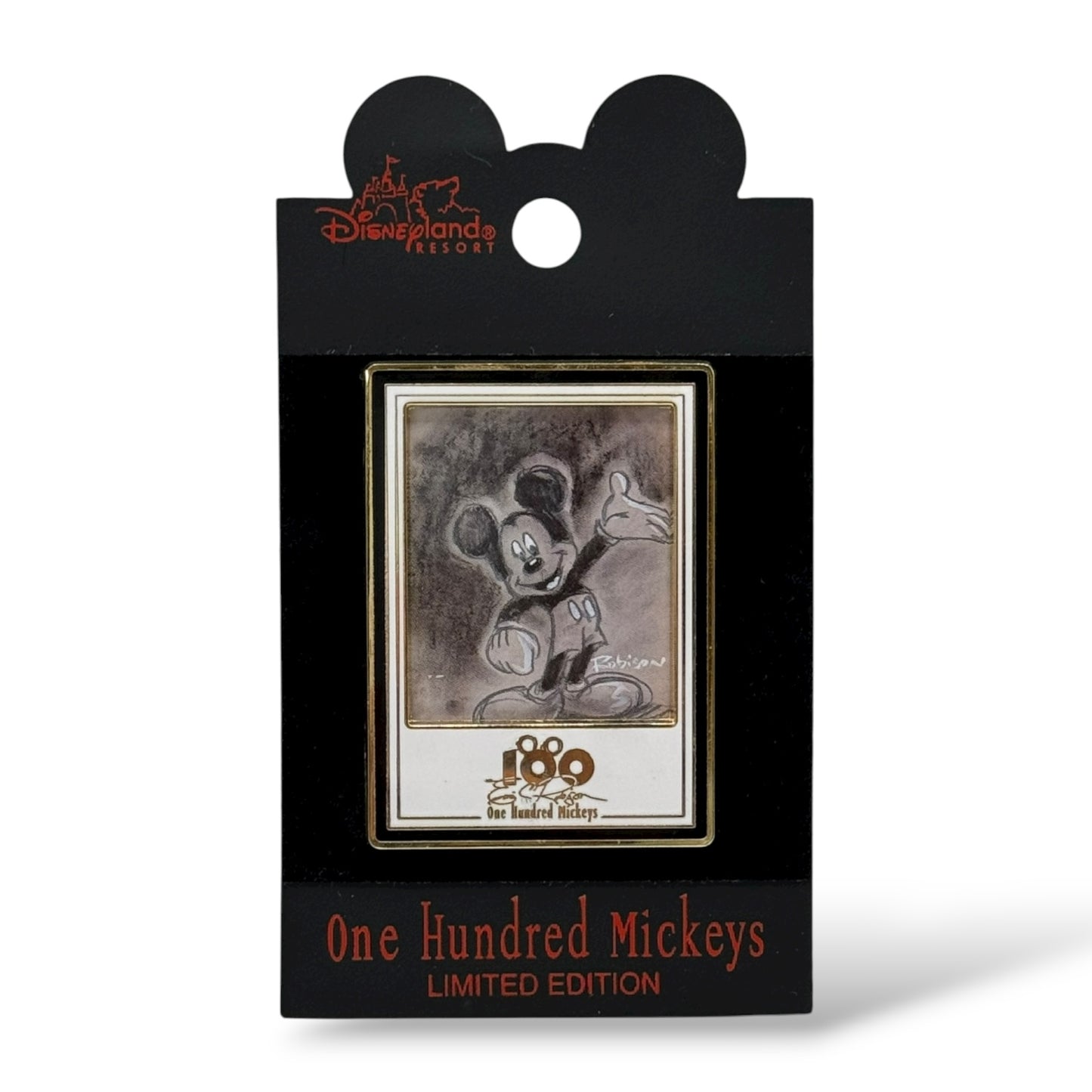 DLR One Hundred Mickeys Here It Is Sketch Pin